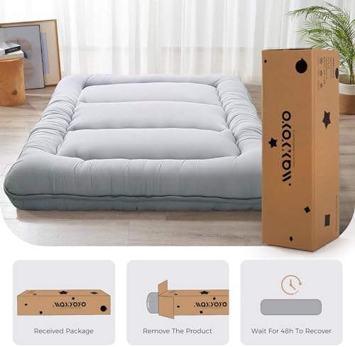 MAXYOYO 6" Extra Thick Japanese Floor Mattress Twin Folding Futon Mattress - Image 3