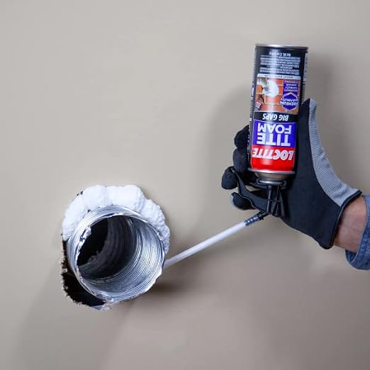 Loctite Tite Foam Big Gaps Spray Foam Sealant, 12 fl oz Can, 12 Pack - Image 8