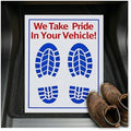 50PCS 16 x 20 Car Paper Floor Mat, Disposable Kraft Paper Vehicle Floor Foot by Guilcam