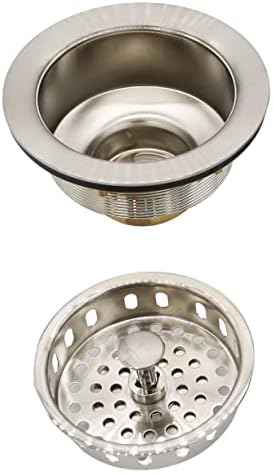 Westbrass CO2196-20 COMBO PACK 3-1/2" Post Style Large Kitchen Sink Basket - Image 5