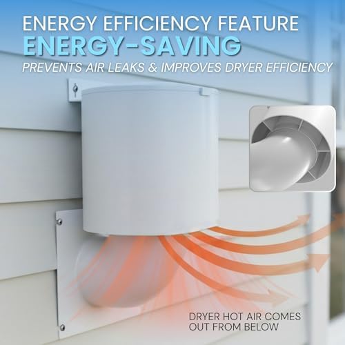 Dryer Vent Cover 4 inch with UV RESISTANT - Image 3