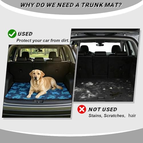 ELEQIN Car Trunk Mat for SUV Sedan Truck All Weather Cargo Liner Trunk - Image 4