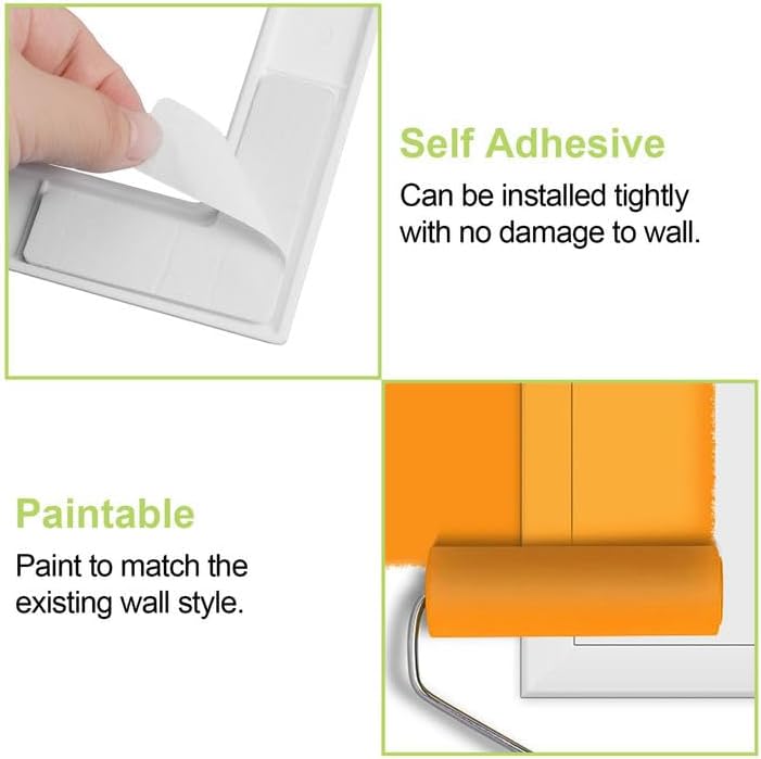 Self Adhesive Access Panels, 5 x 7 inch Surface-Mounted Wall Hole Cover - Image 4