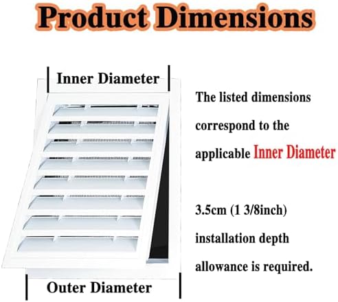 White Return Air Grille 14x38in - Image 2