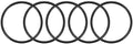 uxcell Nitrile Rubber O-Rings 57mm OD 50mm ID 3.5mm Width, Metric Nitrile by uxcell