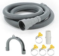 3.3ft Universal Washing Machine Drain Hose Extension Kit, 7-Piece Set by WURJHSONG