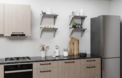 AmGood 12" X 16" Stainless Steel Wall Shelf | Metal Shelving | Garage, Utility - Image 6