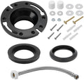 3" RV Toilet Flange & Seal Kit w/12 Hose by HOME