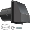 5 Inch Hooded Wall Vent Cover by Home