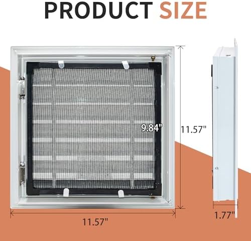 10x10 Inch Access Panel with Vent - Image 2