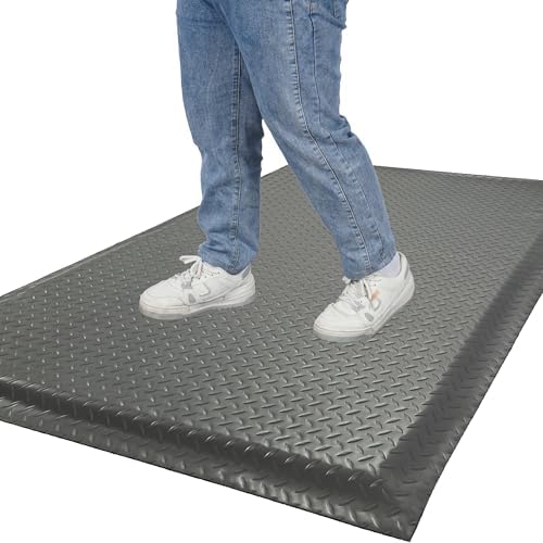 Nisorpa Anti Fatigue Mats Industrial 2' x 3' Ergonomic Standing Mat 15/16" by Nisorpa