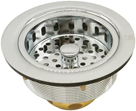 Westbrass A2165-05 4-1/4" OD Post Style Large Kitchen Basket Strainer - Image 3