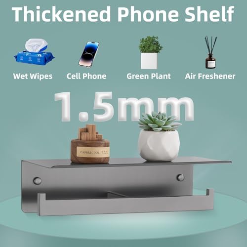 APLusee Double Toilet Paper Holder - Image 5
