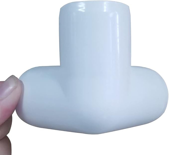 2 Inch Tee PVC Fitting 3 Way Elbow Connector, Furniture Grade 90 Degree Elbow - Image 4