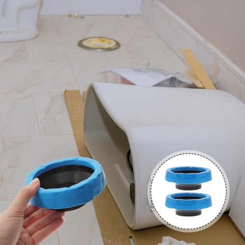 Kisangel 2pcs Toilet Wax Ring Kit - Image 3
