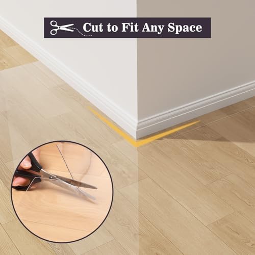 8'×10' Crystal Transparent Floor Mat - Image 6
