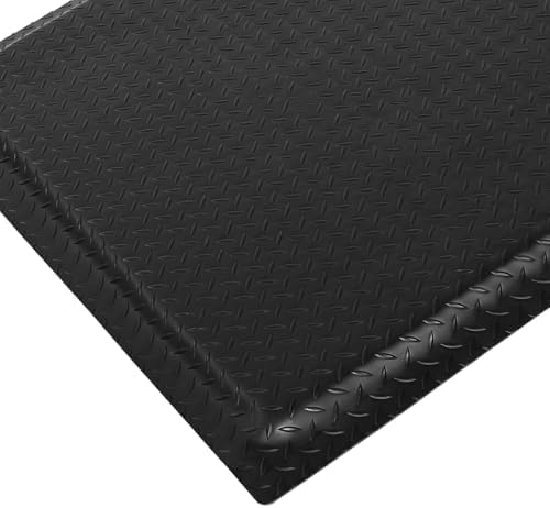 Nisorpa Anti Fatigue Mats Industrial 3' x 5' Ergonomic Standing Mat 15/16" by Nisorpa