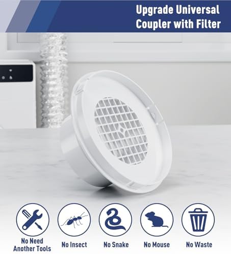 LEOPO Adjustable Dryer Vent Window Kit - Image 4