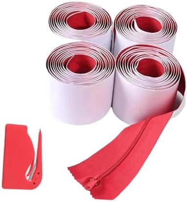 Zipper Door 4 Roll Dust Barrier Zipper 7ft X 3in Outdoor Door Zip Professional - Image 3