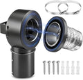 Magnetic Dryer Vent Coupling Connector Kit Easy to Clean Quick Connector by IURILA