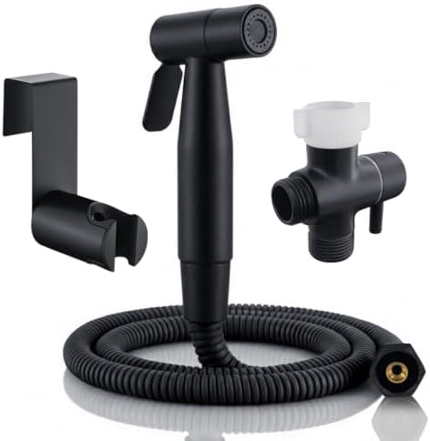 BARROCK Handheld Bidet Sprayer for Toilet, 2 Pack Stainless Steel Metal Made by BARROCK