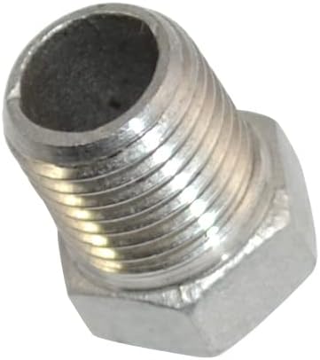 1/4" Male NPT to 1/8" Female NPT Female Reducing/Reducer Bushing Pipe Fitting - Image 2