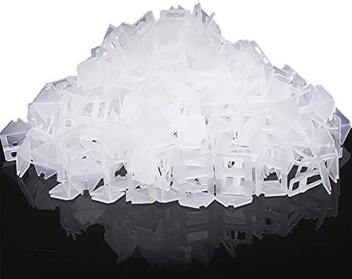 DGSL Tile Spacers 500 Pcs Tile Clips, Tile Leveling System Clips 1/16 Inch | by DGSL