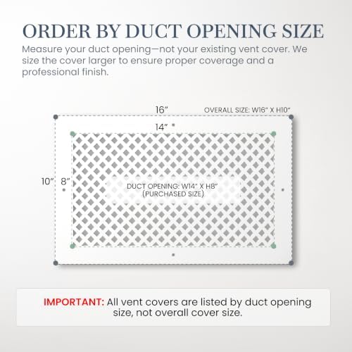 SABA Home Decor Air Vent Cover Grille - Image 2