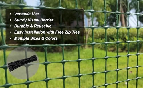 PotatoLife Green Plastic Garden Fence, Hardware Mesh - Image 2
