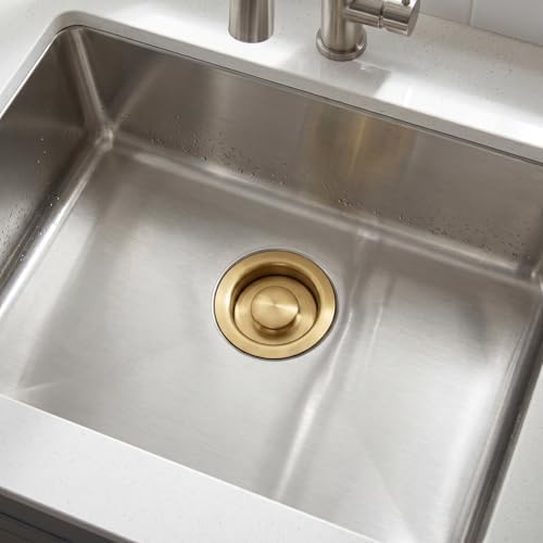 LQS Kitchen Sink Garbage Disposal Flange and Sink Stopper, fit 3-1/2 Inch - Image 2
