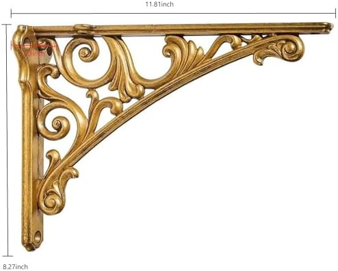 Khtumeware Shelf Bracket 12 Inch, Decorative Brackets - Image 2