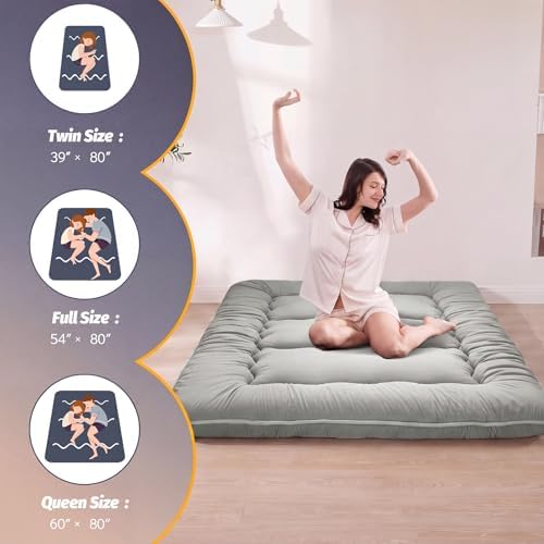 MAXYOYO 6" Extra Thick Japanese Floor Mattress Twin Folding Futon Mattress - Image 2