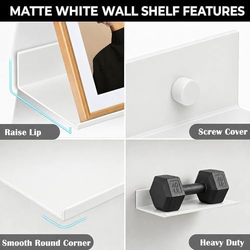 Z metnal Wall Shelves, Floating Shelves, Metal Bathroom Shelf - Image 4