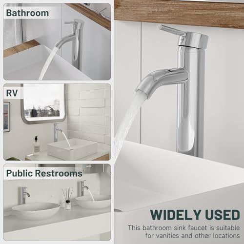 Bathroom Faucet, Vessel Sink Faucet - Image 6