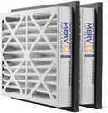 Zephyr 12x24x3 VGF Merv 11 Pleated 3" Air Cleaner Filters. Box of 2 by Unknown
