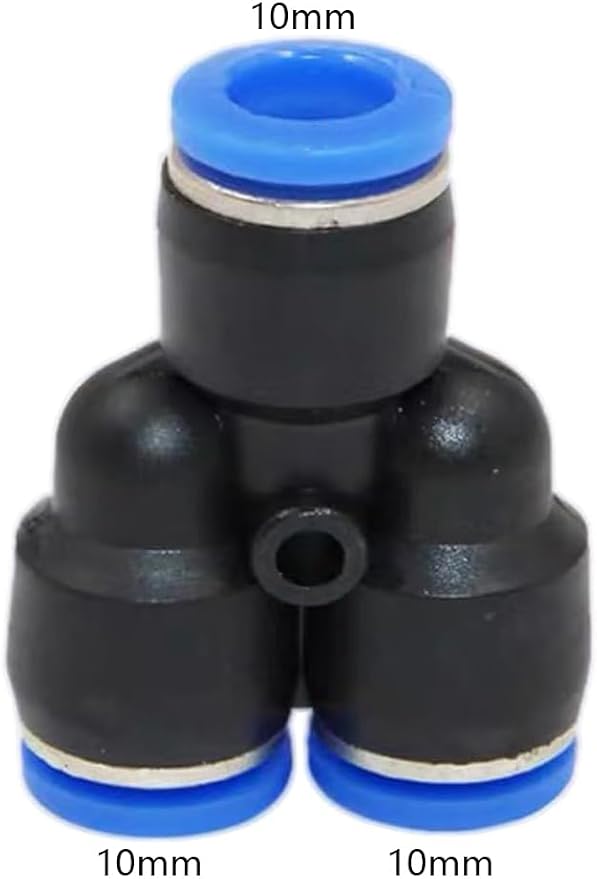 10mm OD Y splitter Push to connect Fittings, push to connect air fittings - Image 2