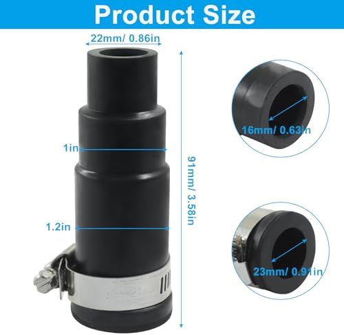 1 Set Dishwasher Drain Hose Adapter - Image 3