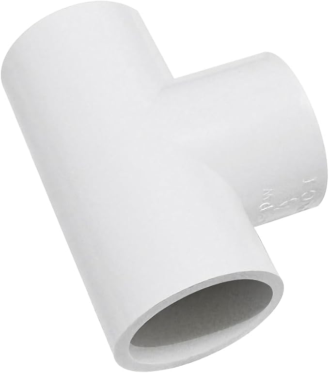 3 Way Flush 3/4 SCH40 TEE PVC Fitting Pipe Connector - Image 7