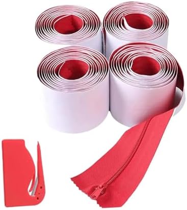 Zipper Door 4 Roll Dust Barrier Zipper 7ft X 3in Outdoor Door Zip Professional - Image 4
