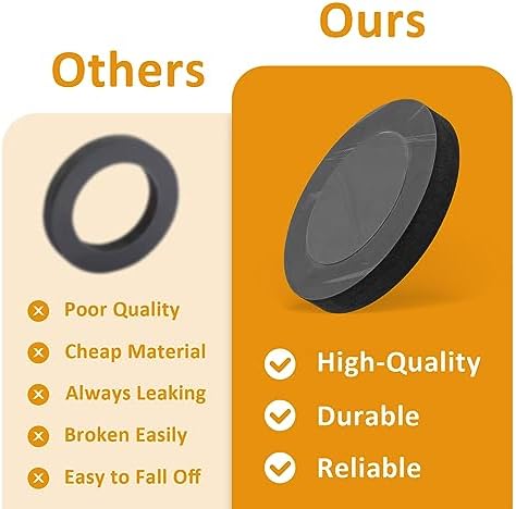 Wall Hung Toilet Gasket Z1200-NEOSEAL-GSKT-4 Bonded Neo Seal Closet Gasket - Image 3