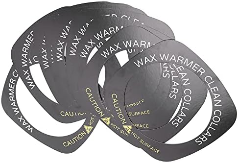 10pcs Professional Wax Warmer Collar, Wax Heater Protective Ring Accessory - Image 4
