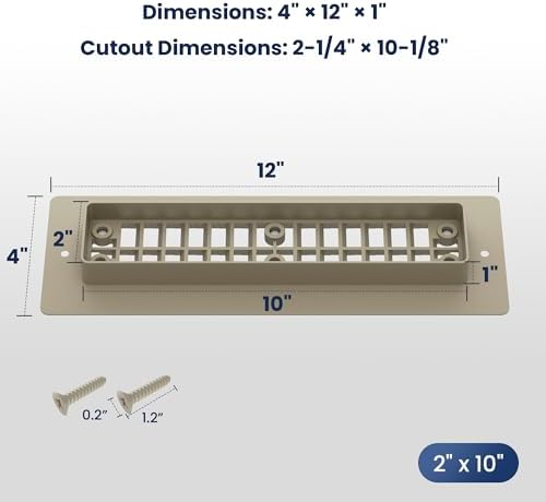 Safoner Aluminum RV Floor Vent Cover - Image 3