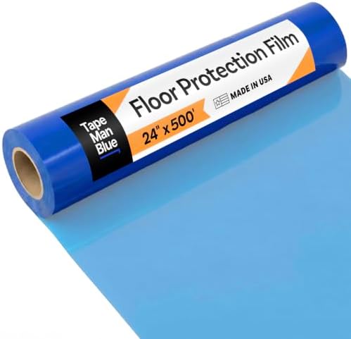 Floor Protection Film, Made in USA, Painting and Construction, Temporary by TapeManBlue