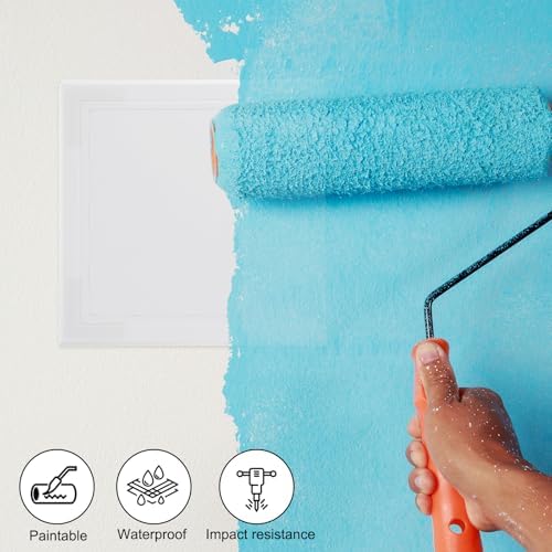 PATIKIL 4x4 inch Self-Adhesive Access Panel, ABS Plumbing Access Doors Easy - Image 5