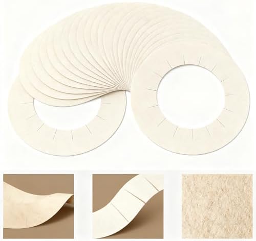 20 Pieces Clean Collars Ring for Wax Warmer, Universal Protective Collars for - Image 3