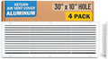 Fits 30x10 Hole | Aluminum Return Air Grille by Handua | Vent Cover Grill by Handua