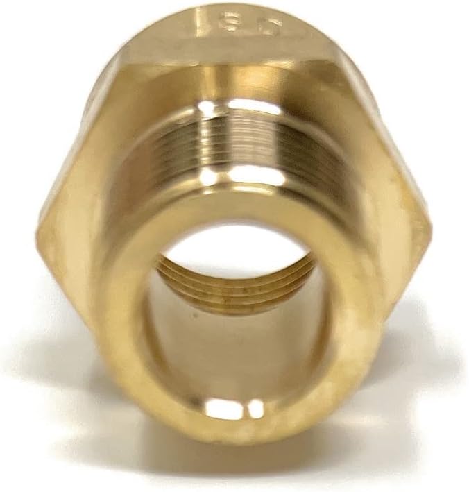 Cascada Lead-Free Brass Adapter, G Thread British BSPP Male to NPT Female | - Image 8