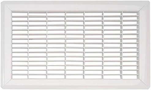Imperial RG1207 Heavy Gauge Floor Return Air Grille, 8 x 14-Inch by Imperial