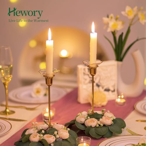 Hewory Glass Bobeches for Candlesticks - Image 5