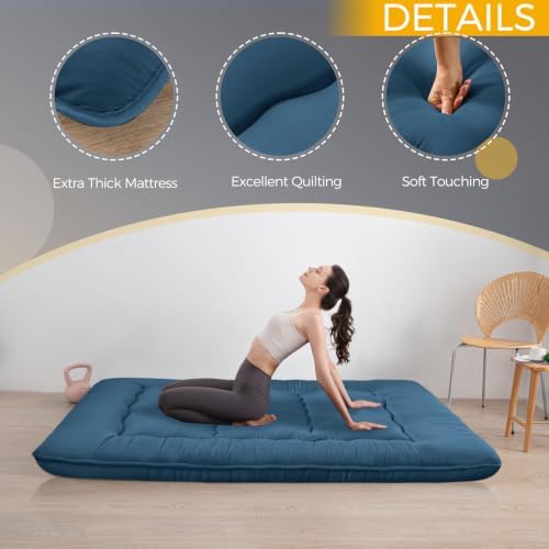 MAXYOYO 6" Extra Thick Japanese Floor Mattress Full Folding Futon Mattress - Image 4